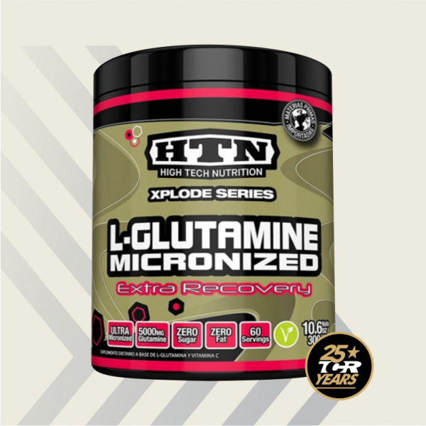 L-Gluamtine Micronized HTN® Linea Xplode - 300 g